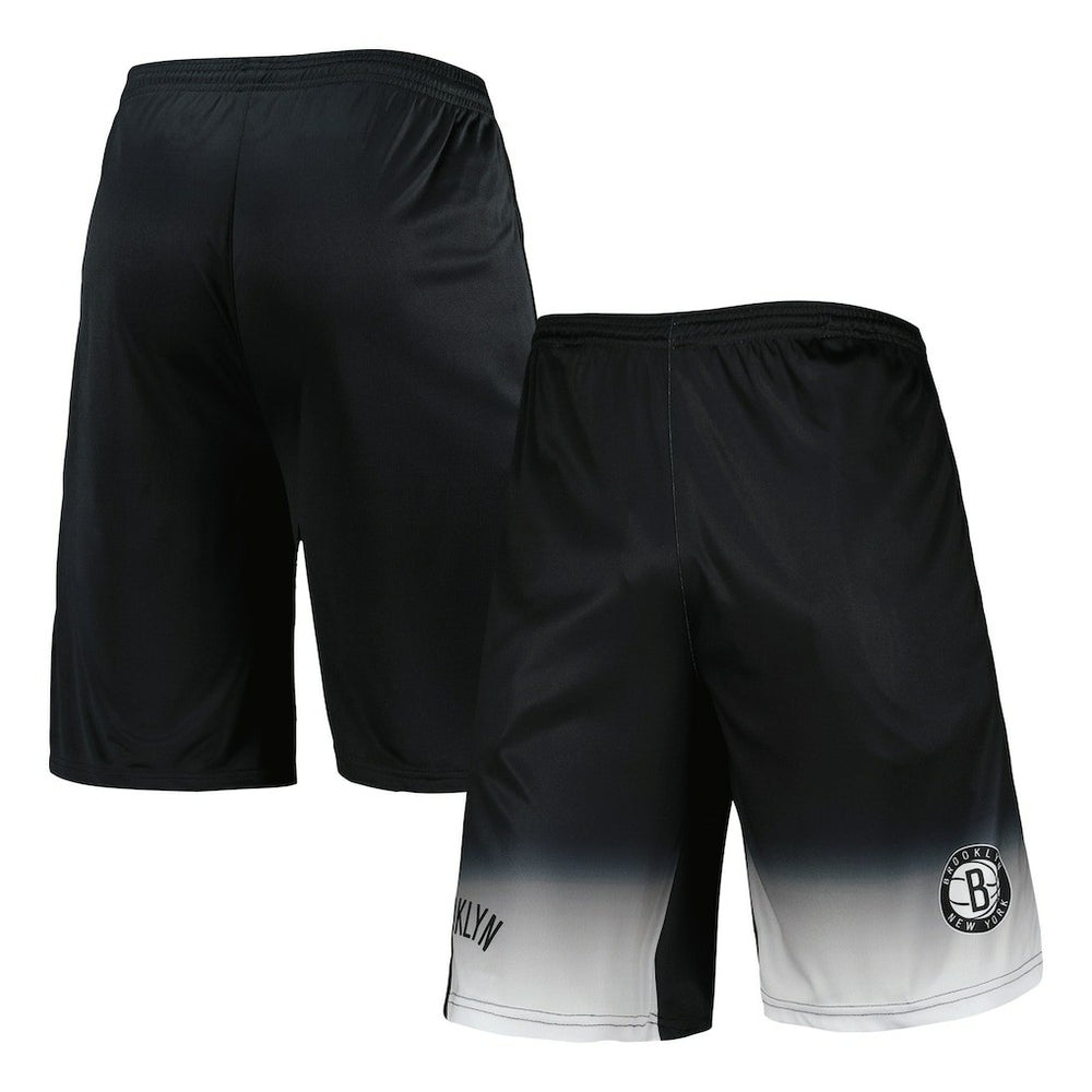 Brooklyn Nets Fadeaway Shorts Black - NBA