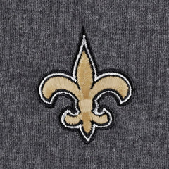 New Orleans Saints Women's Sport Sun Fade Full-Zip Sweatshirt Heathered Black | Tommy Bahama