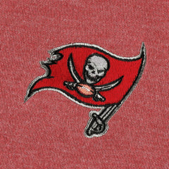 Tampa Bay Buccaneers Women's Sport Sun Fade Full-Zip Sweatshirt Heathered Red | Tommy Bahama