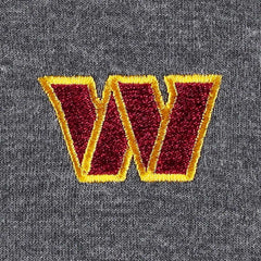 Washington Commanders Women's Sport Sun Fade Full-Zip Sweatshirt Heathered Black | Tommy Bahama