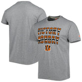 Cincinnati Bengals Homage Victory Monday Tri-Blend T-Shirt Gray | NFL