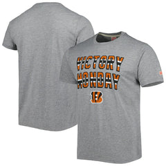 Cincinnati Bengals Homage Victory Monday Tri-Blend T-Shirt Gray | NFL