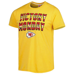Kansas City Chiefs Homage Victory Monday Tri-Blend T-Shirt Gold | NFL