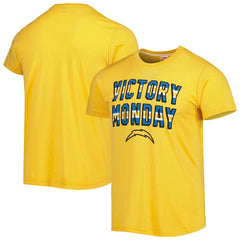 Los Angeles Chargers Homage Victory Monday Tri-Blend T-Shirt Gold | NFL