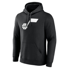 Utah Jazz Alternate Logo Pullover Hoodie Black - NBA