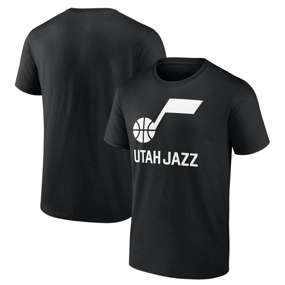 Utah Jazz Wordmark T-Shirt Black - NBA