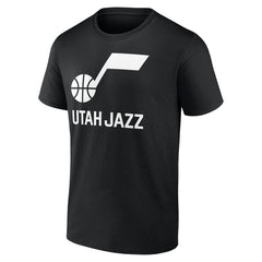 Utah Jazz Wordmark T-Shirt Black - NBA