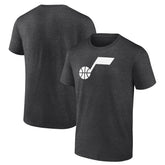 Utah Jazz Alternate Logo T-Shirt Charcoal - NBA