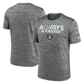 Las Vegas Raiders Local Velocity T-Shirt Anthracite | Nike for Sale