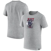 Paris Saint-Germain Just Do It T-Shirt Gray | Nike Online