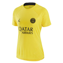 Paris Saint-Germain Jordan Brand Women's 2022/23 Pre-Match Raglan Performance Top Yellow | Jordan discount