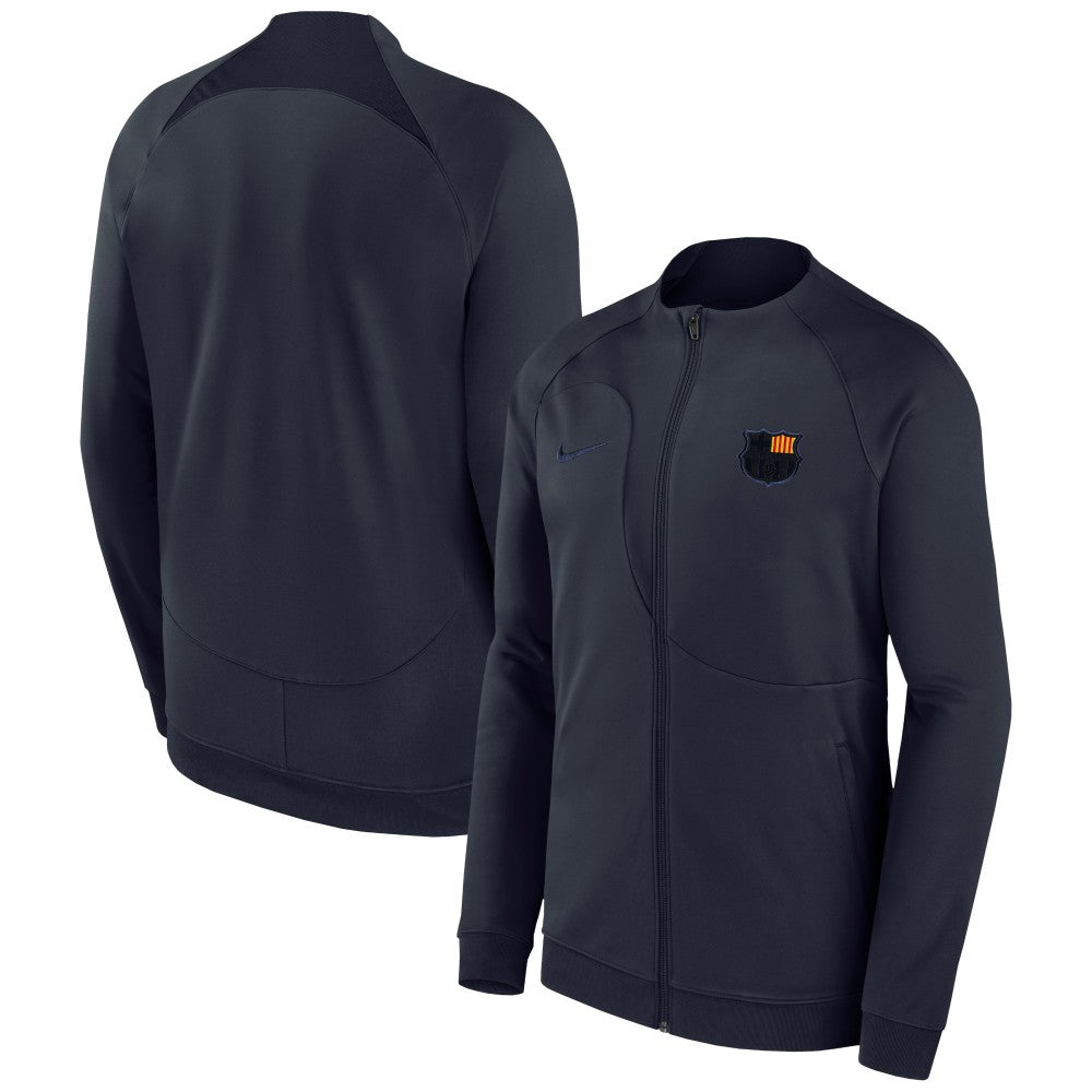 Barcelona Youth Academy Pro Anthem Raglan Performance Full-Zip Jacket Navy | Nike cheap
