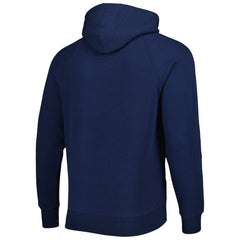 Dallas Cowboys Homage Retro Helmet Tri-Blend Raglan Pullover Hoodie Navy | NFL