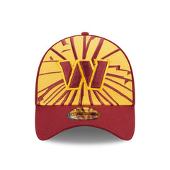 Washington Commanders New Era Shattered 39THIRTY Flex Hat Gold/Burgundy | NFL