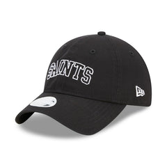 New Orleans Saints New Era Women's Collegiate 9TWENTY Adjustable Hat Black | NFL