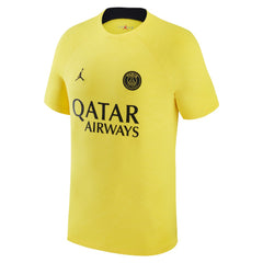 Paris Saint-Germain Jordan Brand 2022/23 Pre-Match Top Yellow | Jordan discount