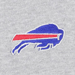Buffalo Bills Big & Tall Fleece Raglan Full-Zip Hoodie Jacket Heather Gray | NFL
