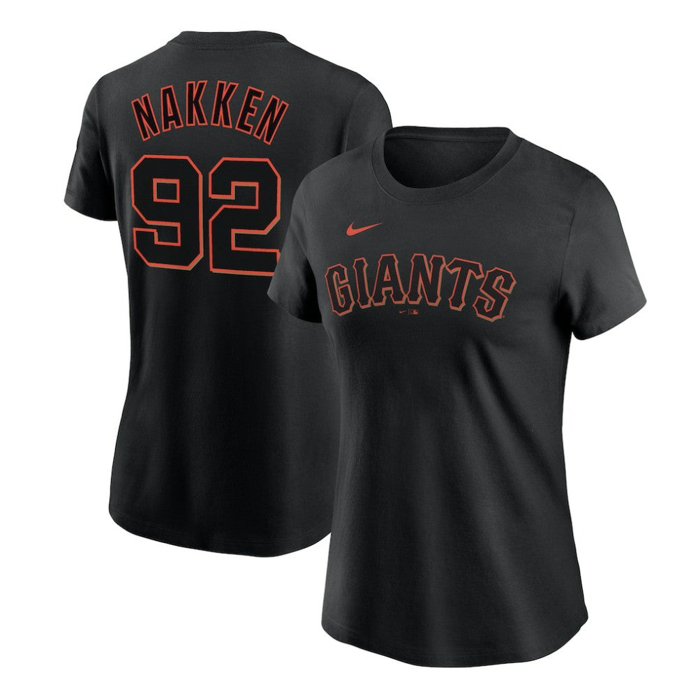 Alyssa Nakken San Francisco Giants Nike Women's Name & Number T-Shirt - MLB