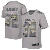 Tyrann Mathieu New Orleans Saints Youth Atmosphere Game Jersey Gray | Nike for Sale