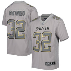 Tyrann Mathieu New Orleans Saints Youth Atmosphere Game Jersey Gray | Nike for Sale