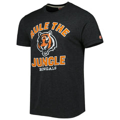 Cincinnati Bengals Homage Hyper Local Tri-Blend T-Shirt Charcoal | NFL