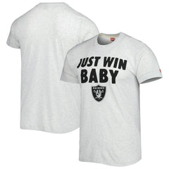 Las Vegas Raiders Homage Hyper Local Tri-Blend T-Shirt Ash | NFL