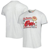San Francisco 49ers Homage Hyper Local Tri-Blend T-Shirt Ash | NFL
