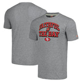 San Francisco 49ers Homage Hyper Local Tri-Blend T-Shirt Gray | NFL