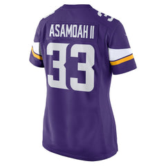 Brian Asamoah Minnesota Vikings Women's Player Game Jersey Purple | Nike for Sale