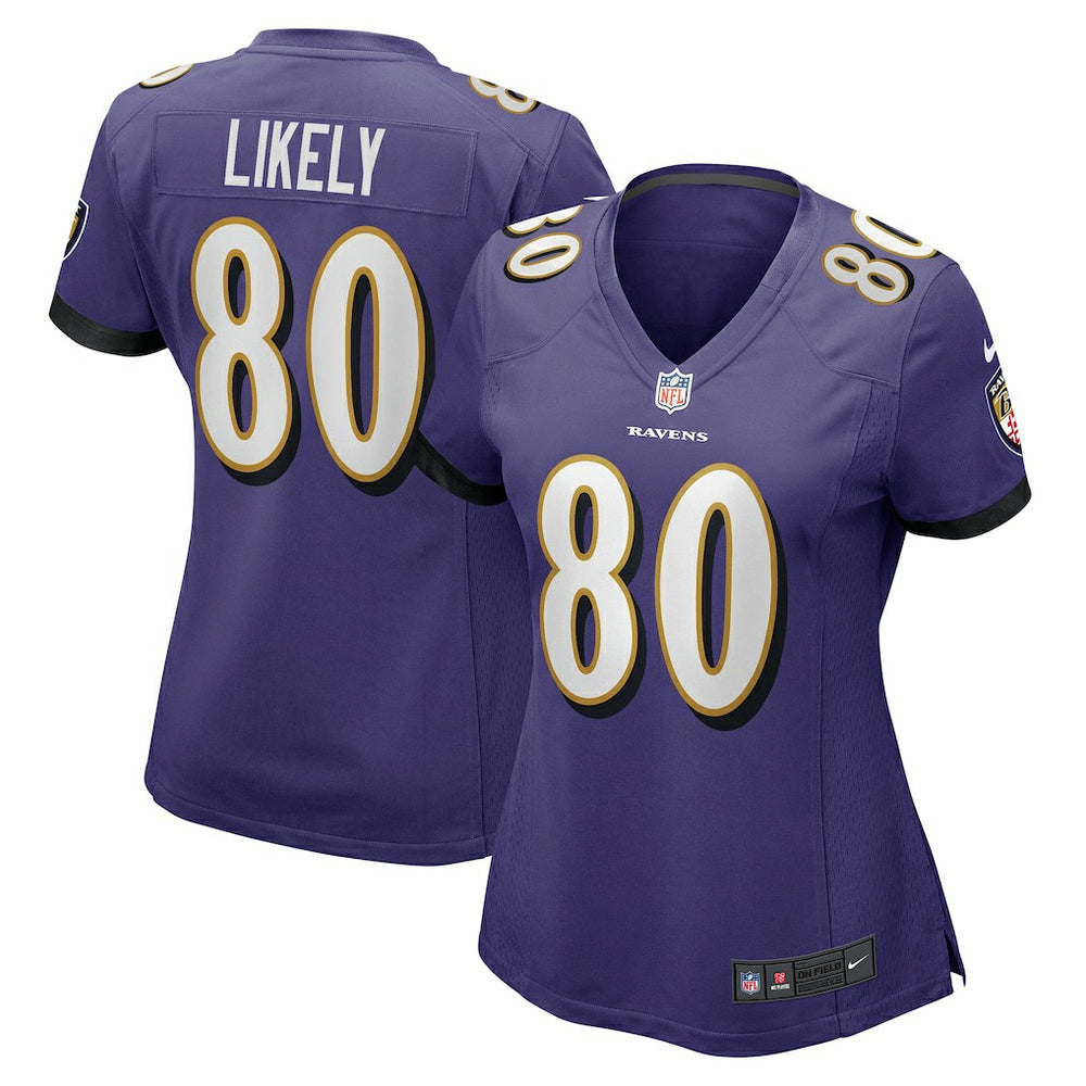 Isaiah Likely Baltimore Ravens Women's Player Game Jersey Purple | Nike for Sale