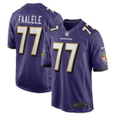 Daniel Faalele Baltimore Ravens Player Game Jersey Purple | Nike for Sale