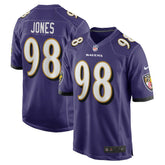 Travis Jones Baltimore Ravens Player Game Jersey Purple | Nike for Sale
