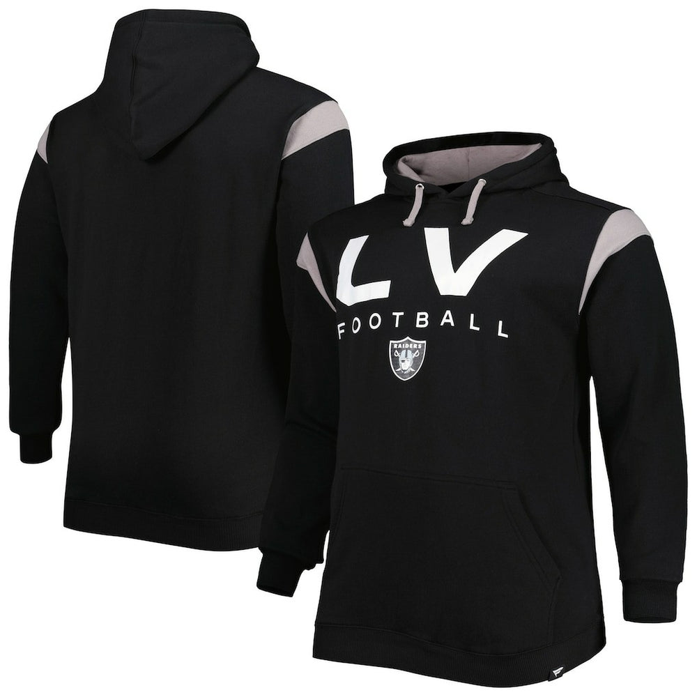 Las Vegas Raiders Big & Tall Call the Shots Pullover Hoodie Black | Fanatics