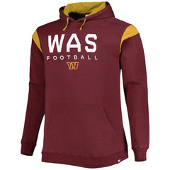 Washington Commanders Big & Tall Call the Shots Pullover Hoodie Burgundy | Fanatics