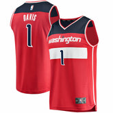 Johnny Davis Washington Wizards Youth Fast Break Replica Jersey Icon Edition Red - NBA