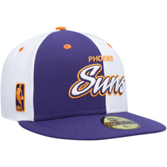 Script Pinwheel 59FIFTY Fitted Hat Purple/White - NBA