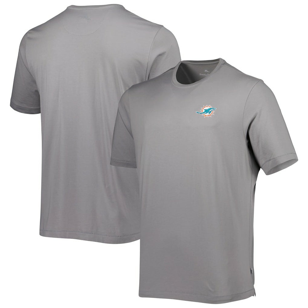 Miami Dolphins Bali Skyline T-Shirt Gray | Tommy Bahama