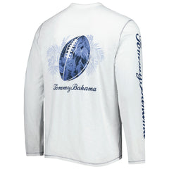 Denver Broncos Laces Out Billboard Long Sleeve T-Shirt White | Tommy Bahama