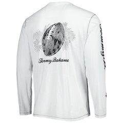 Jacksonville Jaguars Laces Out Billboard Long Sleeve T-Shirt White | Tommy Bahama