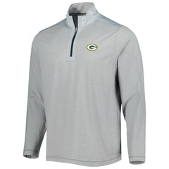 Green Bay Packers On Deck IslandZone Half-Zip Jacket Gray | Tommy Bahama