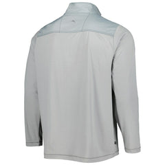 Minnesota Vikings On Deck IslandZone Half-Zip Jacket Gray | Tommy Bahama