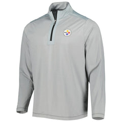 Pittsburgh Steelers On Deck IslandZone Half-Zip Jacket Gray | Tommy Bahama