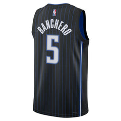 Paolo Banchero Orlando Magic Unisex 2022 NBA Draft First Round Pick Swingman Jersey Icon Edition Black - NBA