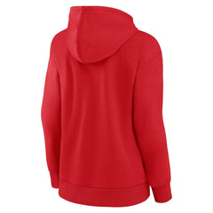 Kansas City Chiefs Women's Team Logo Victory Script Pullover Hoodie Red | Fanatics
