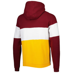 Washington Commanders New Era Colorblock Current Pullover Hoodie Gold | NFL
