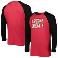 Arizona Cardinals New Era Current Raglan Long Sleeve T-Shirt Cardinal | NFL