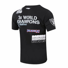 Las Vegas Raiders Pro Standard Championship T-Shirt Black | NFL