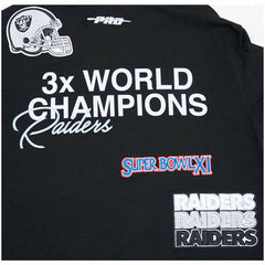 Las Vegas Raiders Pro Standard Championship T-Shirt Black | NFL