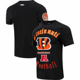 Cincinnati Bengals Pro Standard Old English T-Shirt Black | NFL