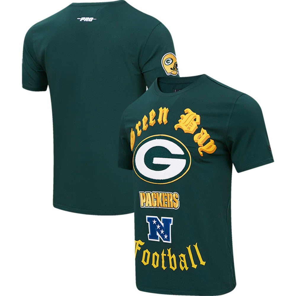Green Bay Packers Pro Standard Old English T-Shirt Green | NFL